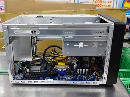 拡張性高めのキューブ系PCキット「SH370R6V2」が発売、Core i9-9900K