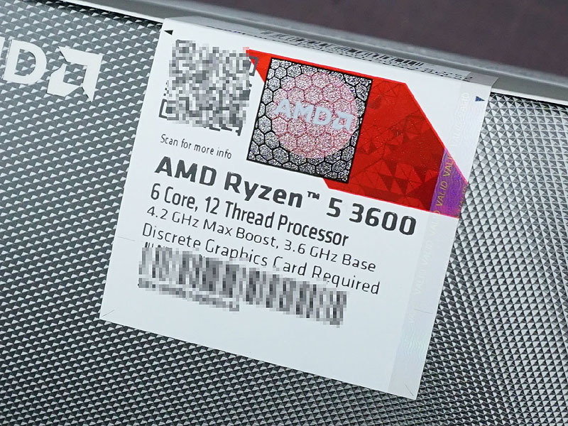 Ryzen 5 3600