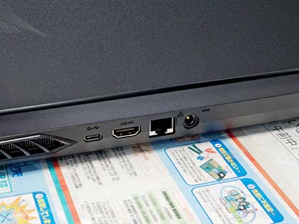 没入感を高める狭額ベゼル採用の15.6型ゲーミングノート「G-GEAR note