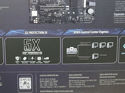 Xeon対応の安価なASUS製マザー「Pro WS C246-ACE」が発売、価格は