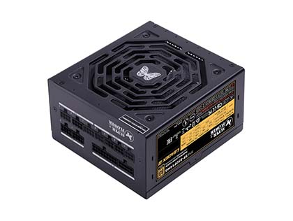 コネクタ部も光る白い電源「LEADEX III GOLD ARGB」が発売
