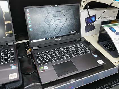 4K有機EL搭載の15.6型ゲーミングノートがTSUKUMOから、144HzフルHD液晶