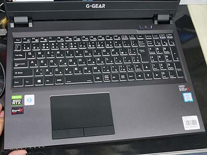 4K有機EL搭載の15.6型ゲーミングノートがTSUKUMOから、144HzフルHD液晶