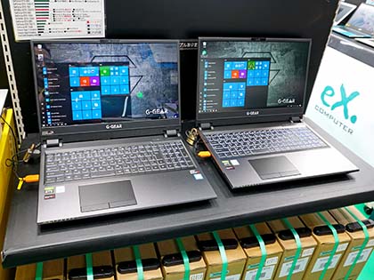 4K有機EL搭載の15.6型ゲーミングノートがTSUKUMOから、144HzフルHD液晶 