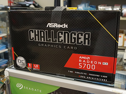 ASRockの「Radeon RX 5700 Challenger」が発売、デュアルファン
