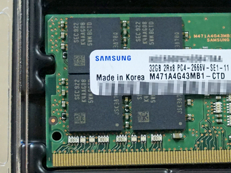 Samsung純正モジュール
