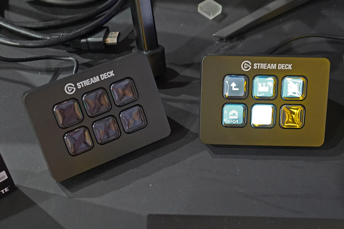 6キーの「Stream Deck Mini」。