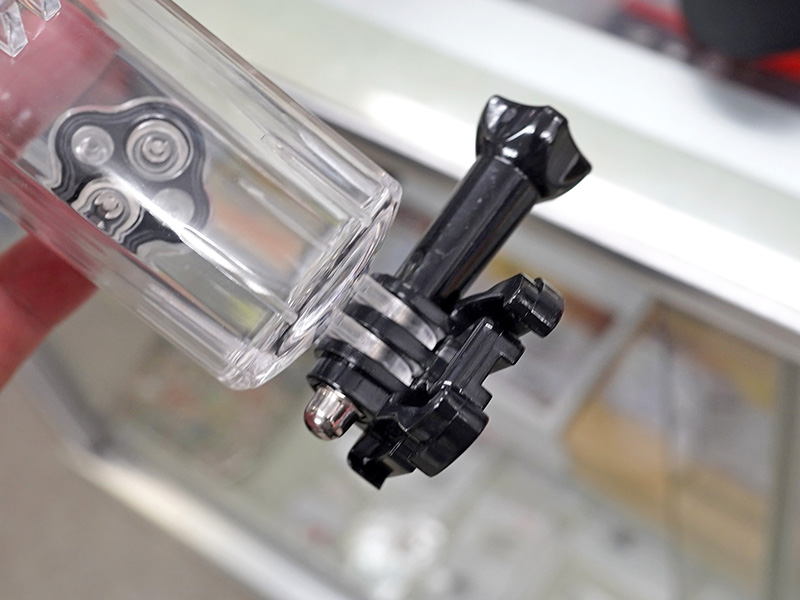 GoProマウントに取り付けできる