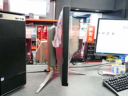 3,440×1,440ドット/200Hz駆動の35型液晶「ROG Swift PG35VQ」が発売