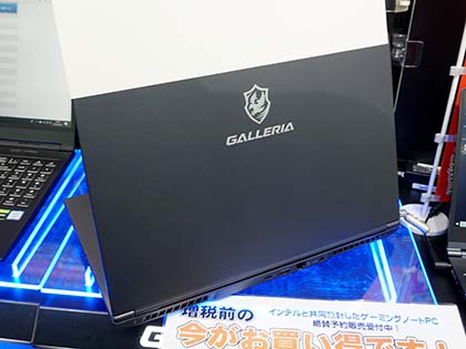 Intelと共同設計した薄型ゲーミングノートがドスパラから、第9世代Core