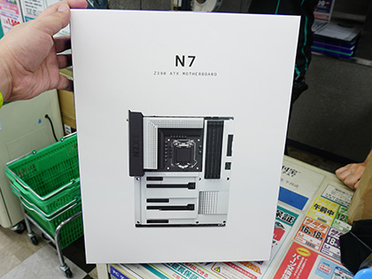 メタルカバーを備えたNZXT製マザー「N7 Z390」が発売、色違いで2モデル