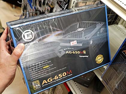 10年保証の格安80PLUS GOLD電源がApexgamingから、フルプラグイン式で