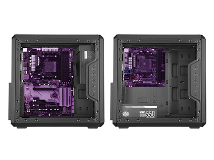 縦置き・横置き両対応の小型ATXケース「MasterBox Q500L」がCooler