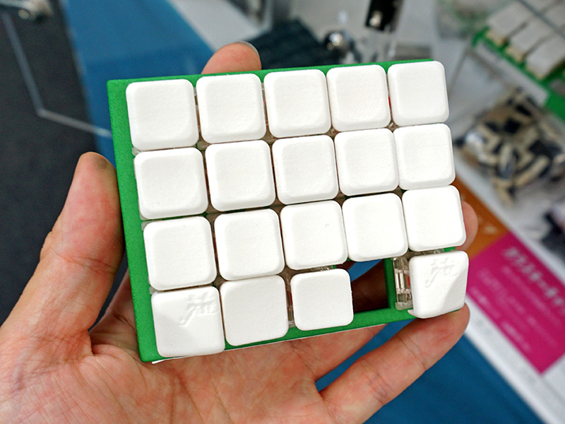 薙刀式キーキャップ 3Dプリント版の作例