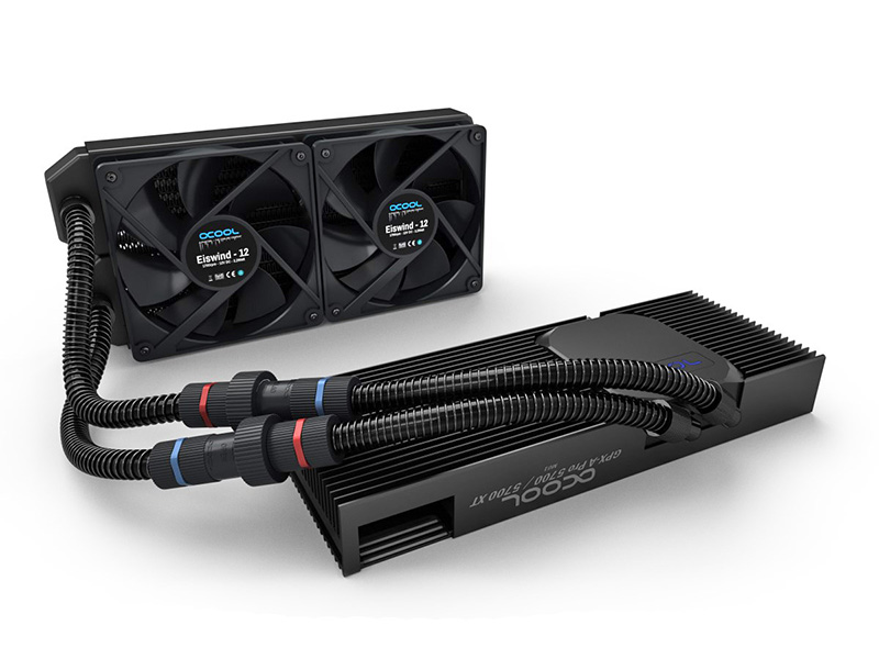 Eiswolf 240 GPX Pro AMD Radeon RX 5700/5700XT M01 - Black（11745）