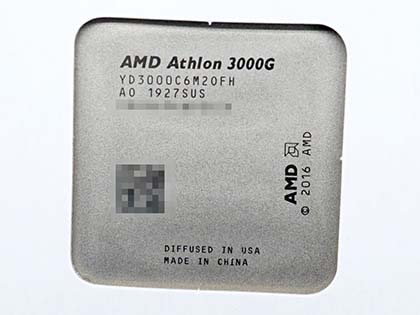 倍率アンロックの「Athlon 3000G」がデビュー、TDPは35W - AKIBA