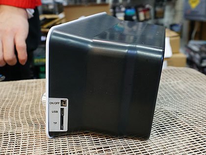レトロテレビ風デザインのスマホ画面拡大ボックス、Bluetooth