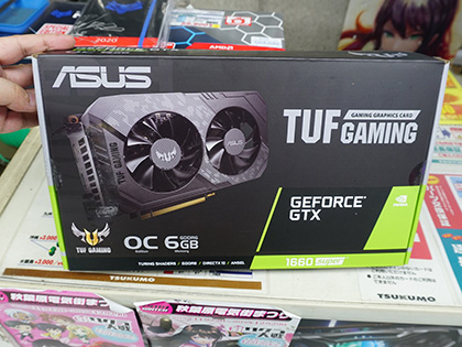 ASUS TUF GamingブランドのGeForce GTX 1660 SUPERに新モデル - AKIBA