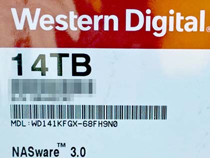 NAS向けHDD「WD Red Pro」の14TBが発売、最大24ベイ対応 - AKIBA PC