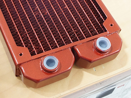 Bykski 赤銅 ラジエーター360 60mm 真っ赤な水冷ラジエーターがBykskiから登場、360mmタイプ - AKIBA PC