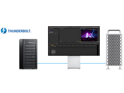 96TBモデルもラインアップ、Thunderbolt 3接続のPROMISE製大容量