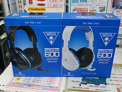 Turtle Beach製ゲーミングヘッドセットが計7製品入荷、PS4対応の
