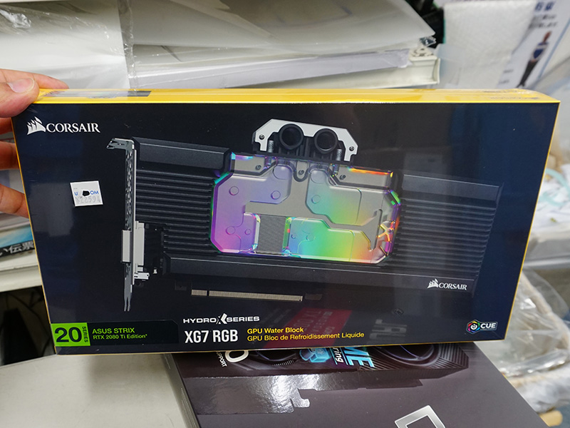 Hydro X Series XG7 RGB 20-SERIES GPU Water Block (2080 Ti Strix)