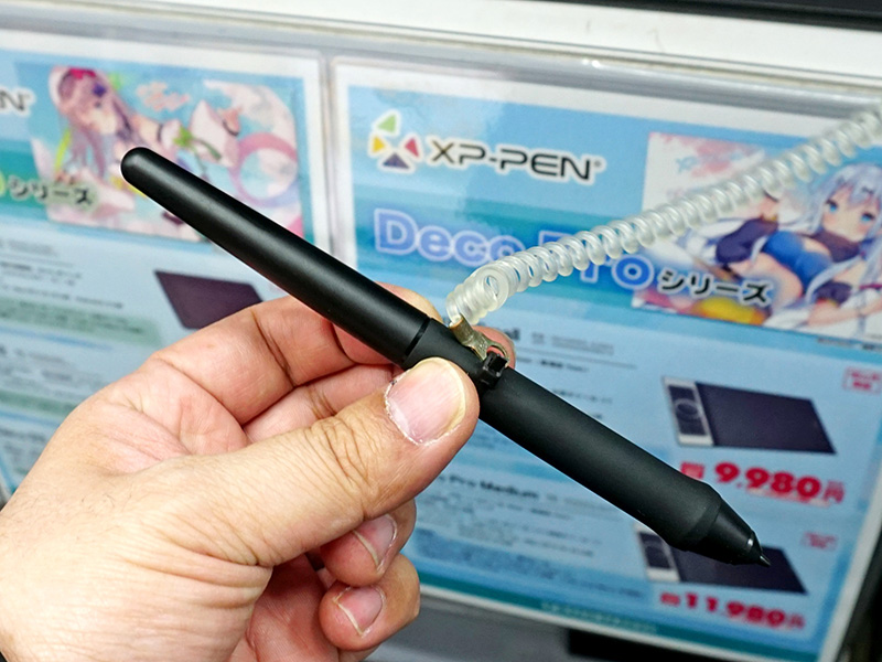 Deco 01 V2に付属するペン