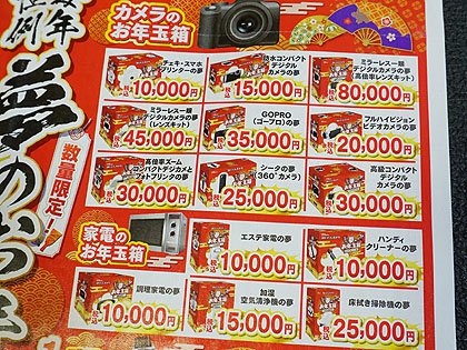 Microsoft - premium　ヨドバシカメラ　夢のお年玉箱 ヨドバシお年玉箱】フィルムカメラの夢【福袋】｜波多波多