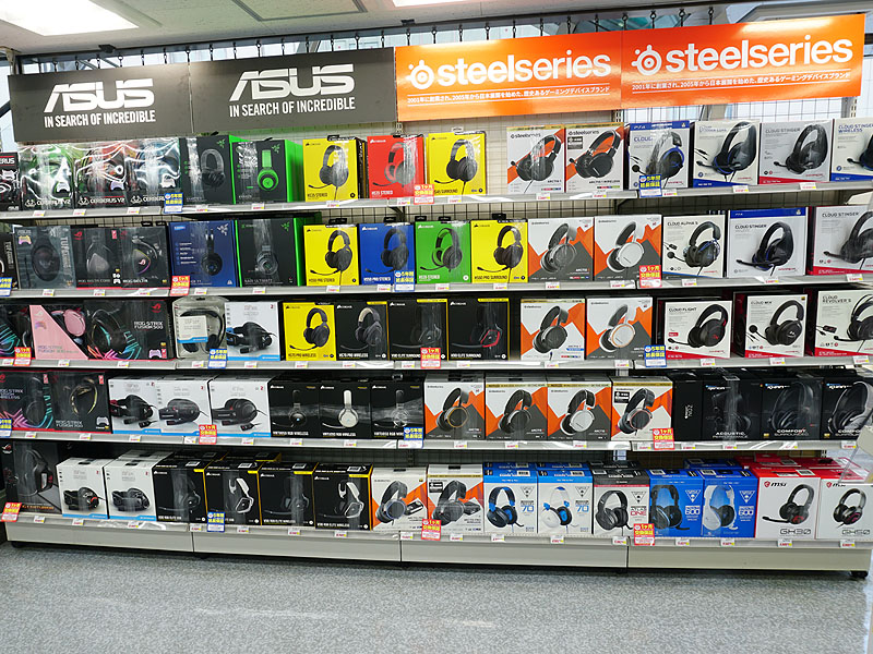 ゲーミングデバイスもあり