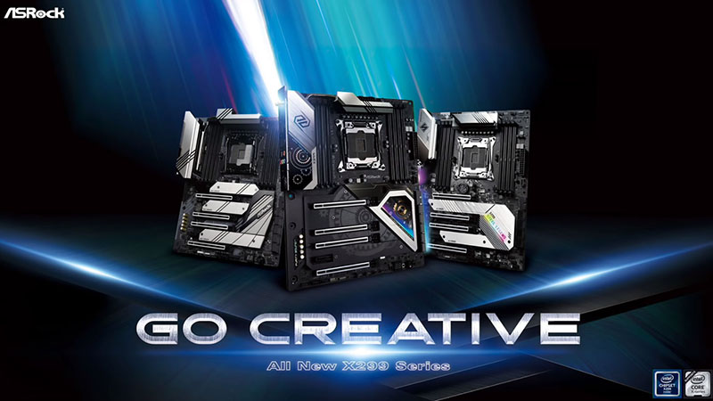 ASRock 原口有司氏。この日はハイエンドモデル「X299 Creator」を中心に、高い拡張性や高品質・高安定設計のポイントなどを解説