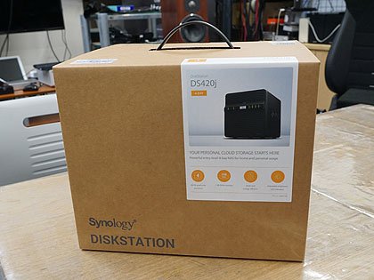 Synologyの個人向け4ベイNASキット「DiskStation DS420j」が発売