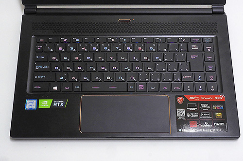 msi GS65 Stealth Thin ゲーミングノートPC GS65 Stealth Thin 8RF-001JPの実機レビュー - the比較