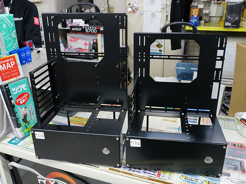 オープンフレーム ver.ATXとオープンフレーム ver.micro-ATX