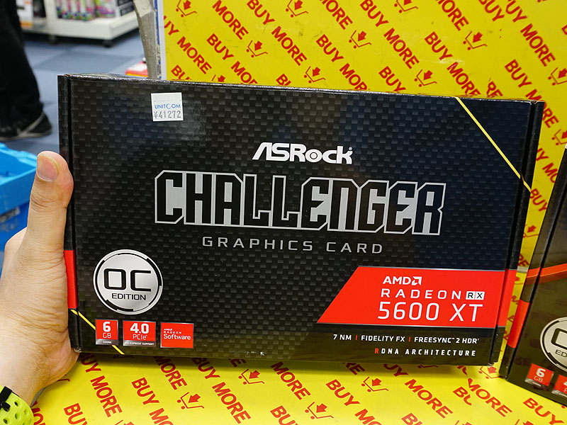 ASRock RADEON RX 5600 XT Challenger D 6G OC