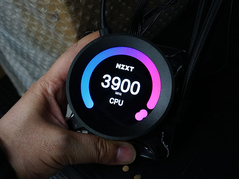 各種ステータスを表示