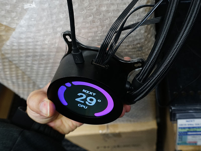 冷却ヘッド側面