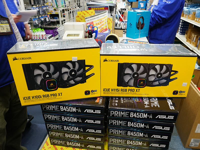 iCUE H100i RGB PRO XTとiCUE H115i RGB PRO XT