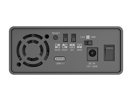 USB 3.1 Type-C接続のSTARDOM製外付けHDDケースが2種類登場