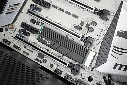 最新NVMe SSDでちょっと前のPCを快適に、ストレージを「Plextor M9P