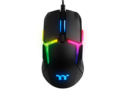 左右対称デザインのゲーミングマウス「LEVEL 20 RGB Mouse」が発売