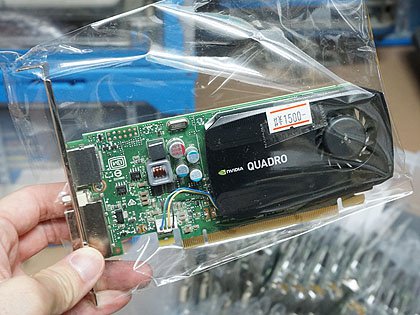ジャンクビデオカード GeForceやQuadroビデオカードのジャンク市が14日から、在庫100枚以上の