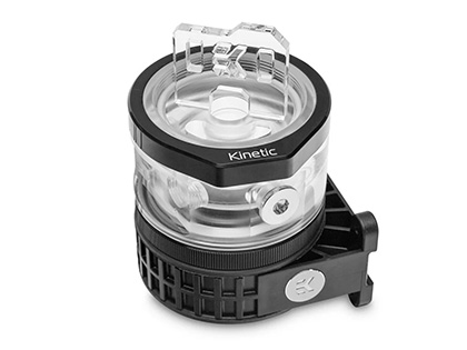 ケースファン取り付け穴に設置できるEK Water Blocksのリザーバー