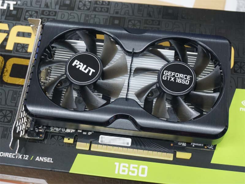 Palit「GTX1650 GP OC 4G GDDR6（NE61650S1BG1-1175A）」