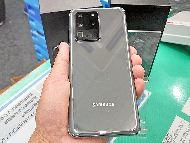 Samsung Galaxy S20 Ultra 5G(16GB/512GB)が直輸入