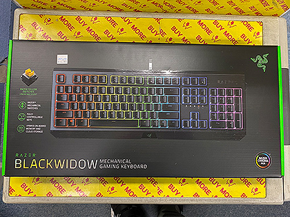 JRIS65 自作キーボード Chroma PVD Mirror 黄軸 JRIS65 自作キーボード Chroma PVD Mirror 黄軸