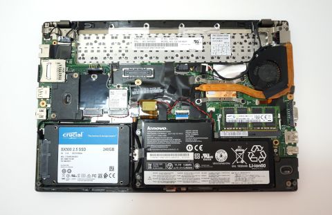 中古モバイルノートPCの強化に挑戦!!ThinkPad X240の液晶交換、SSDへの