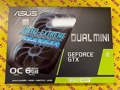 グラフィックボード・グラボ・ビデオカード ASUS NVIDIA DUAL-GTX1660S-O6G-MINI ASUS DUAL-GTX1660S-O6G-MINI [PCIExp 6GB] 価格比較 - 価格.com