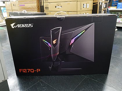 AORUS FI27Q-P ブラック ディスプレイモニター AORUS FI27Q | GIGABYTE 27インチ ゲーミングディスプレイ/モニター