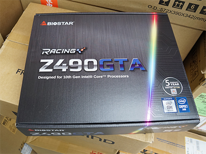 BIOSTARのZ490マザーは計3種類、ゲーム向けモデルやMini-ITXモデル